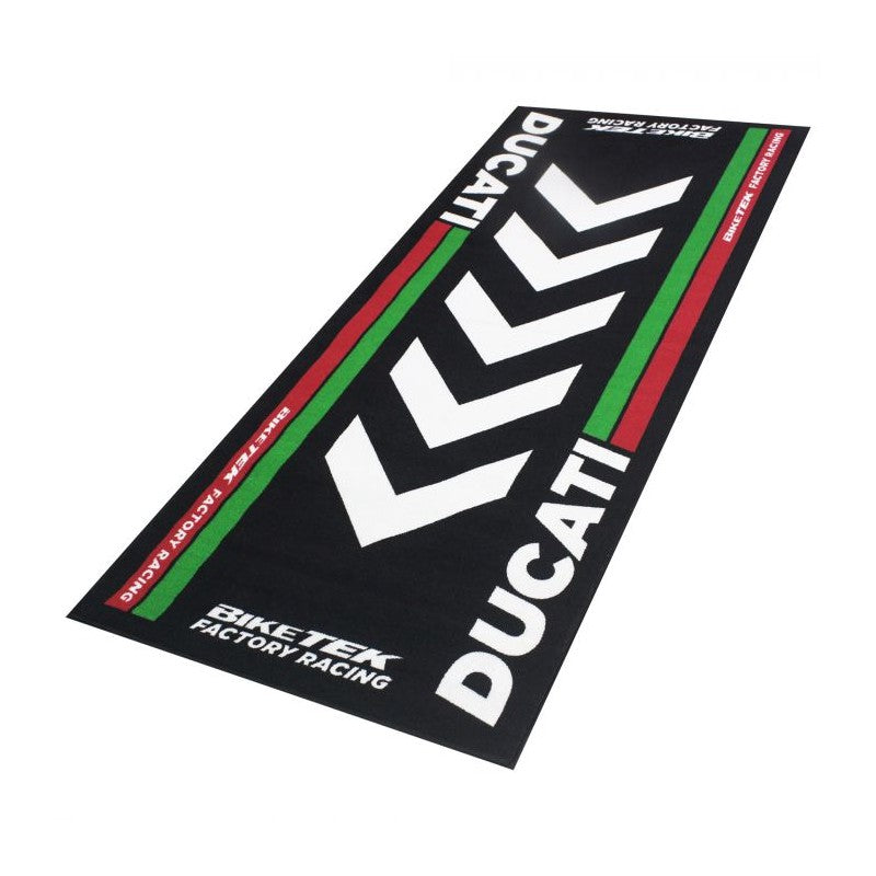 Szőnyeg Ducati fekete-fehér