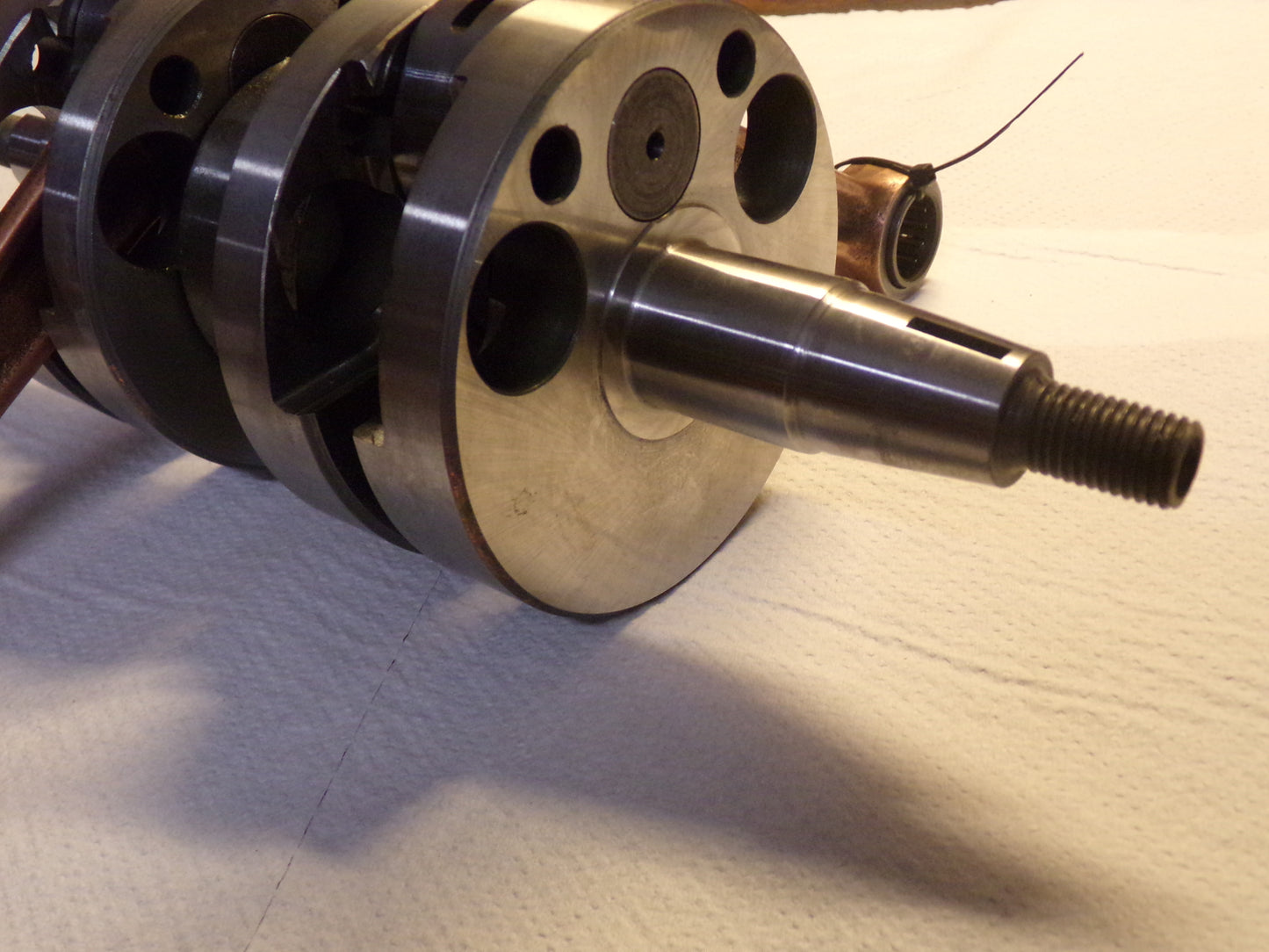 Crankshafts, connecting rods