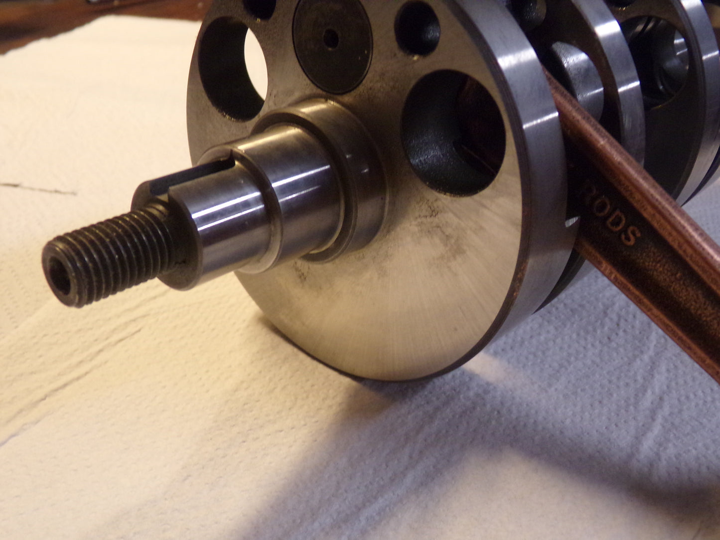 Crankshafts, connecting rods