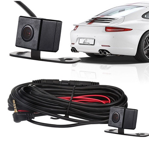 Rearview mirror camera and reversing camera in one