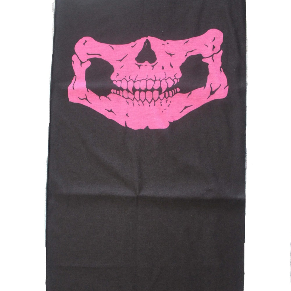Skull mask pink