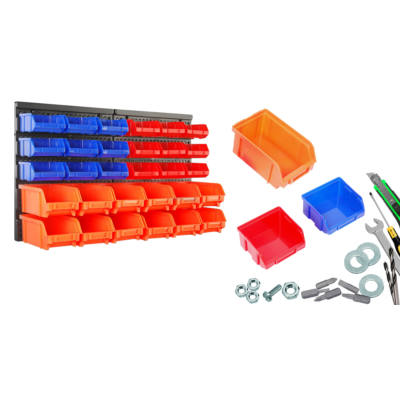 Wall screw and tool organizer - 30 pcs