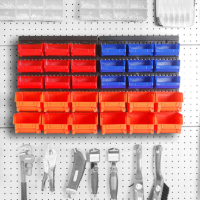 Wall screw and tool organizer - 30 pcs
