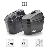 Givi Side box pair E22N