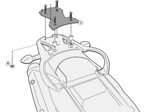 Givi Csomagtartó konzol SR3105M