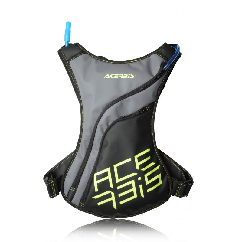 Hátizsák Water Satuh Drink Bag szürke-fekete-fluo sárga